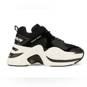 Naked Wolfe Track Sneakers Black / White